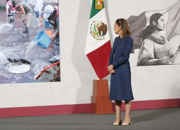 Sheinbaum celebra su primer año de gobierno con iniciativa para combatir el robo de agua y mercado negro