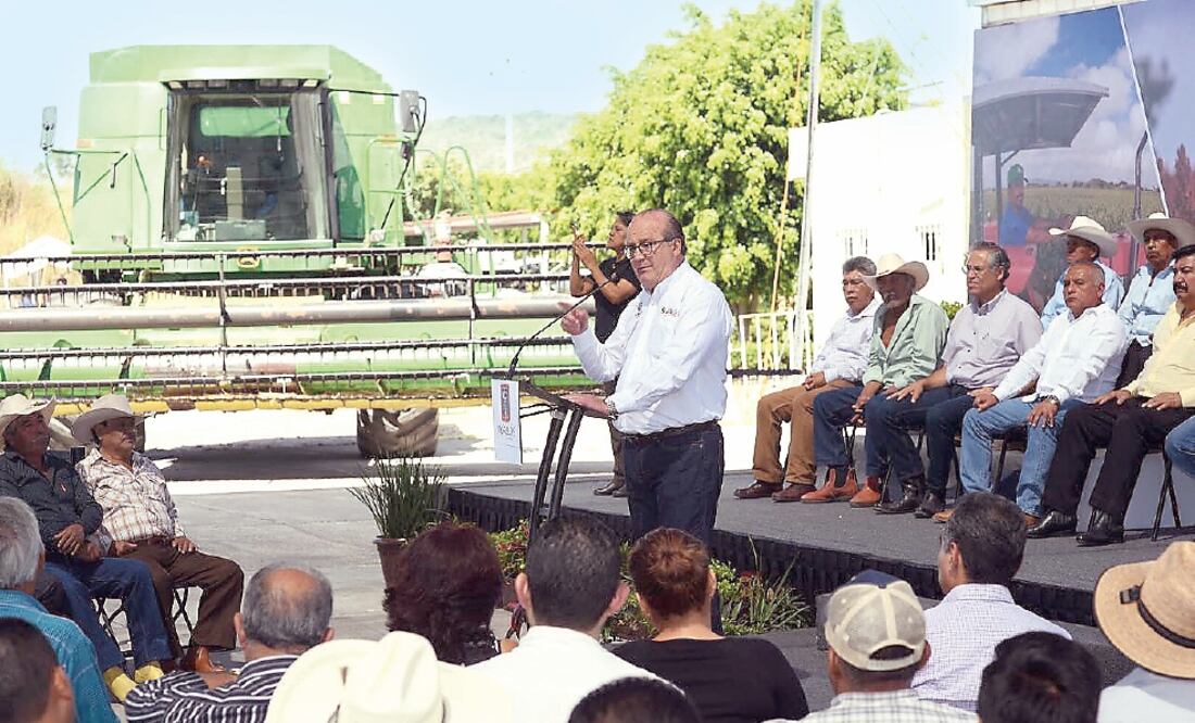 El gobernador Graco Ramírez dijo que el trabajo conjunto entre el gobierno federal y estatal ha colocado a la entidad en los primeros lugares de producción.