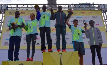 Kenianos se llevan Medio Maratón de la CDMX