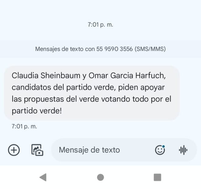 Mensajes a favor de candidatos del PVEM. Foto: EL UNIVERSAL