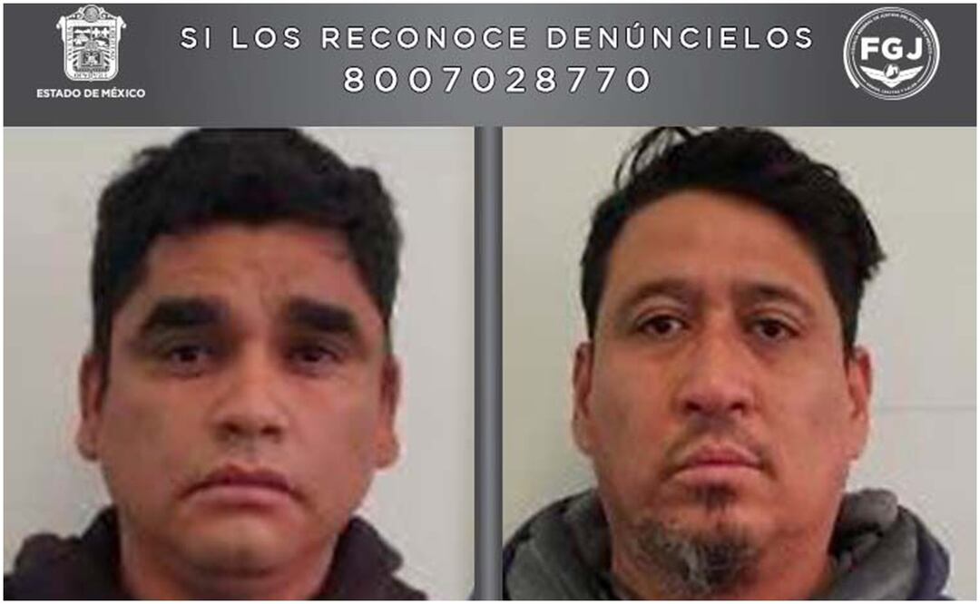 Óscar Barrios Cruz y Jonathan Benítez Saldaña fueron condenados a 60 años de prisión por secuestro exprés. Foto; Especial