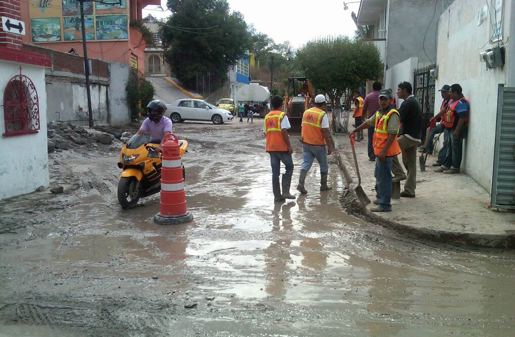El presidente municipal señaló que pese a la intenso lluvia no se tiene reporte de personas lesionadas o pérdidas humanas (ARCHIVO EL UNIVERSAL)