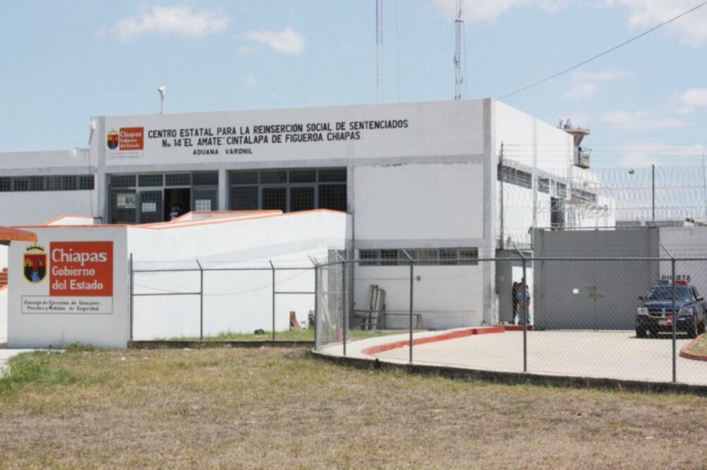 La CNDH acusa deficiencia en la seguridad, vigilancia y control por parte de las autoridades del Centro Estatal para la Reinserción Social de Sentenciados número 14 'El Amate', en Cintalapa, Chiapas (ARCHIVO EL UNIVERSAL)