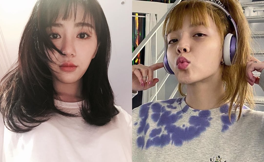 Mina y Jimin. Fotos: Instagram 