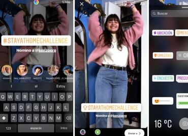 Instagram lanza el nuevo sticker "Challenge"