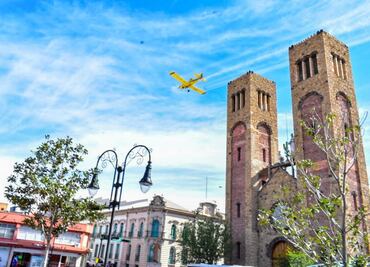 Usan avionetas para sanitizar contra coronavirus en Chihuahua