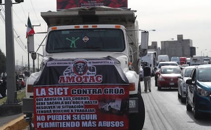 Transportistas amagan con protestar en autopista México-Toluca; exigen mayor seguridad 