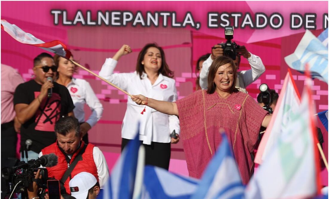 Xóchitl Gálvez acusa guerra sucia contra ella. Foto: Berenice Fregoso/EL UNIVERSAL