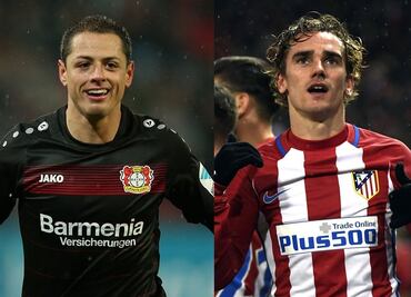 Bayer y "Chicharito" se enfrentan a Atlético en la Champions