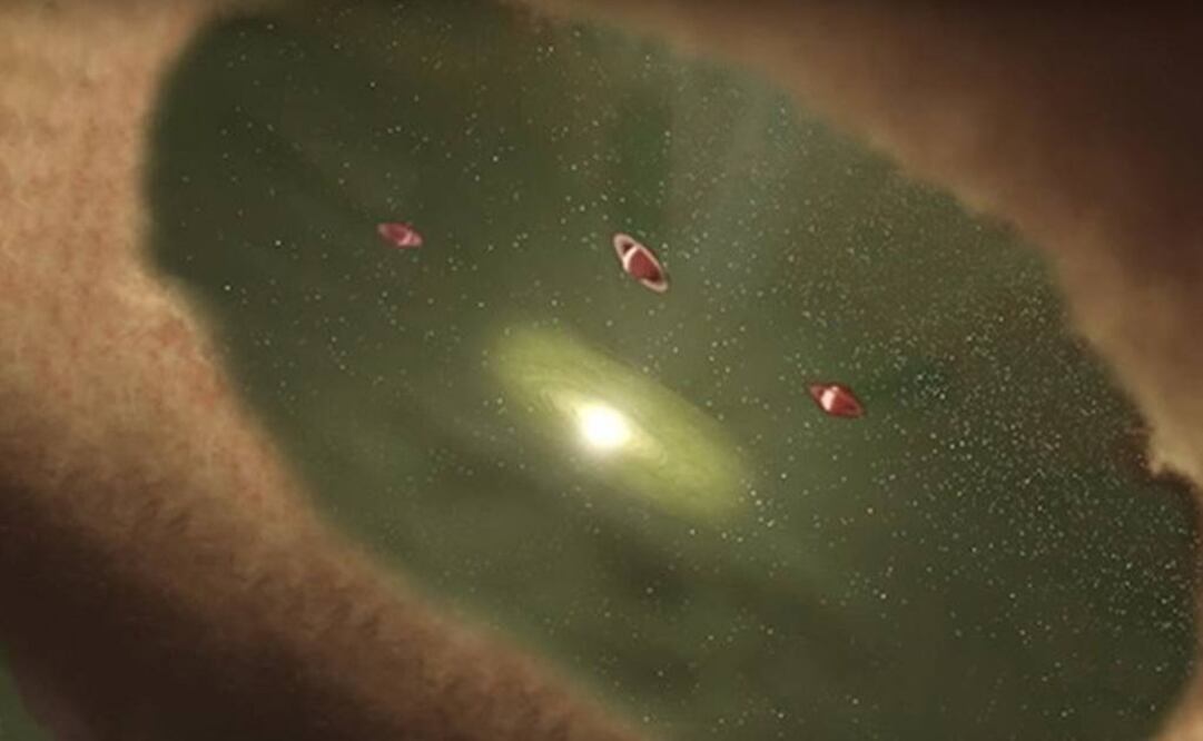 Esta es la primera vez que se observar cómo nace un planeta. Foto: Captura YouTube