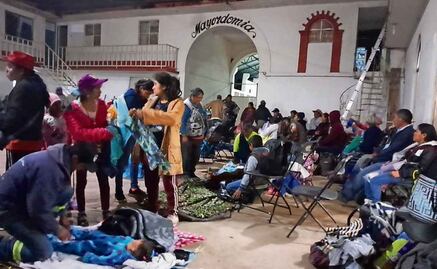 Reportan más de 200 desplazados en la Mixteca