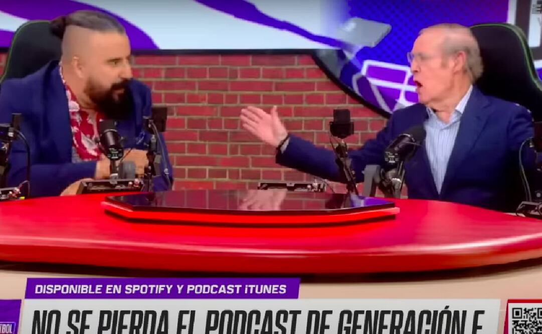 José Ramón Fernández estuvo por primera vez en el programa de Álvaro Morales. Foto: Especial