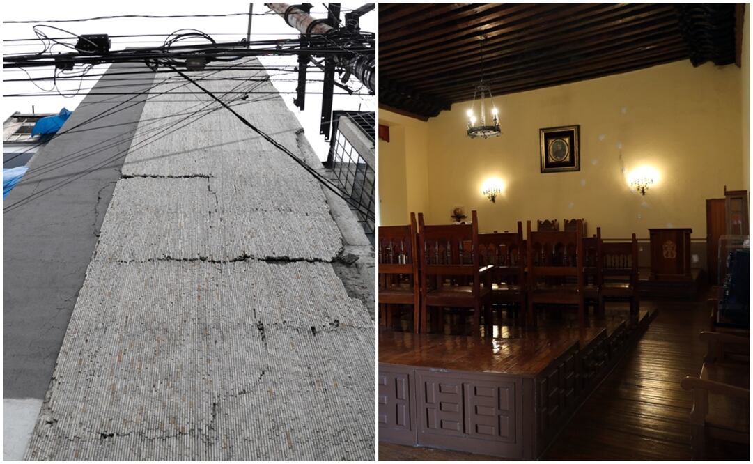 Dos museos en la Ciudad de México registraron daños tras el sismo del 19 de septiembre de 2917 (19-S). Foto: Iván Stephens - Juan Carlos Reyes García / EL UNIVERSAL