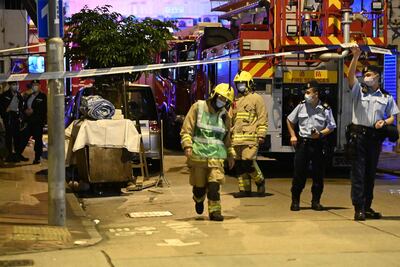 Incendio en edificio de Hong Kong deja al menos 7 muertos