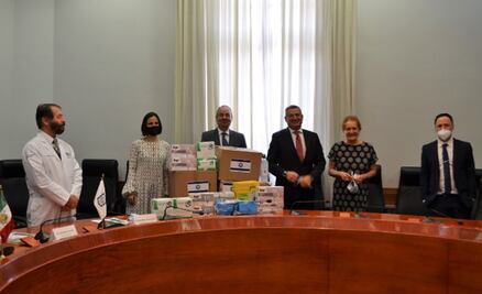 Embajada de Israel dona insumos médicos para la CDMX
