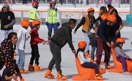 Mancera anuncia pista de hielo en la Glorieta de Insurgentes