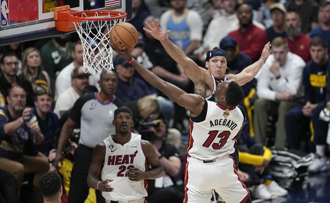 Bam Adebayo fue una de las figuras de Miami / Foto: AP