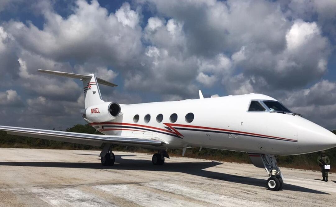 The drug cartels went from using propeller planes to turbine airplanes - Photo: Taken from the SEDENA’s Twitter account