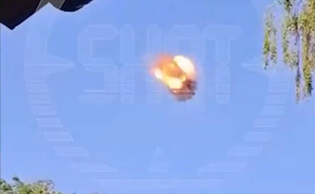 Moscú, en alerta por ataque de drones; alcalde reporta daños menores en varios edificios. Foto: Captura de pantalla de @BNONews