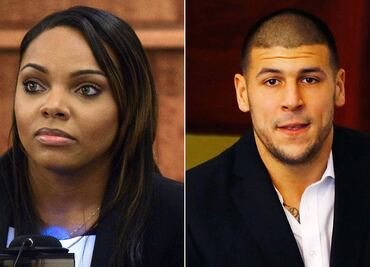 Prometida de Aaron Hernández se enteró de su homosexualidad por Netflix