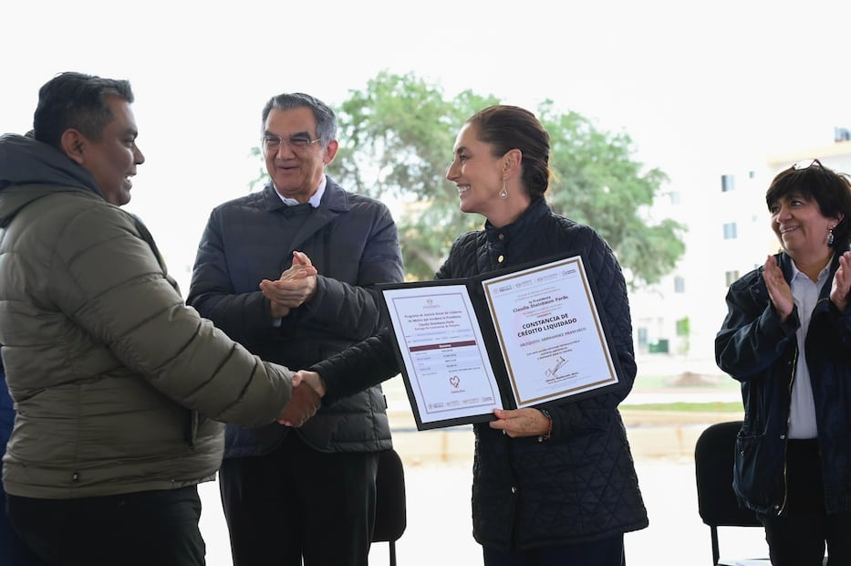 Presidenta Claudia Sheinbaum en Reynosa, Tamaulipas. 24/1/2026
Foto: Salador Corona