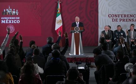Gobierno respeta derecho a la manifestación, "pero no nos vamos a quedar callados": AMLO