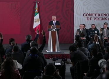 Gobierno respeta derecho a la manifestación, "pero no nos vamos a quedar callados": AMLO