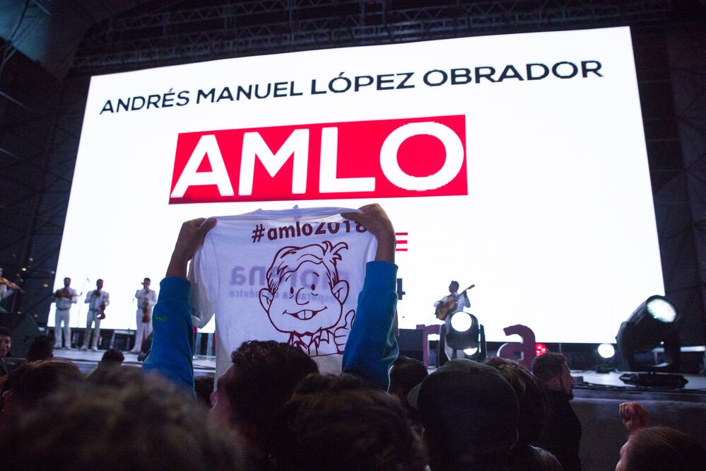 Simpates de Andrés Manuel López Obrador. Foto: Archivo