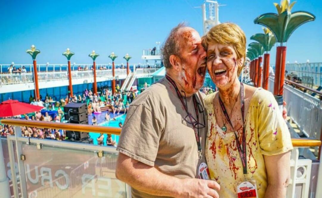 En el crucero zombie no te resistirás a convertirte en uno. (Foto: Walker Stalker)