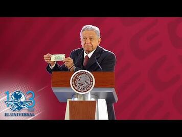 ¿Qué trae AMLO en su cartera?