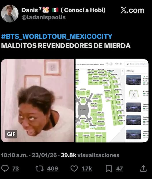 Los mejores memes que dejó el sold out de los boletos para BTS. Fotos Redes Sociales