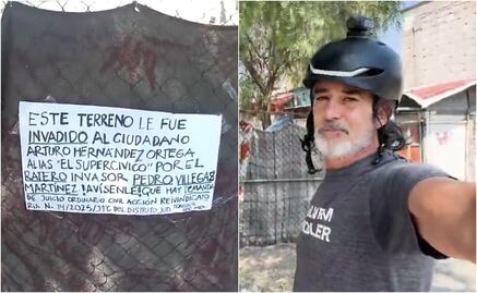 Integrante de "Los Supercivicos" denuncia invasión de su terreno en Chicoloapan; lo compara con caso doña Carlota 