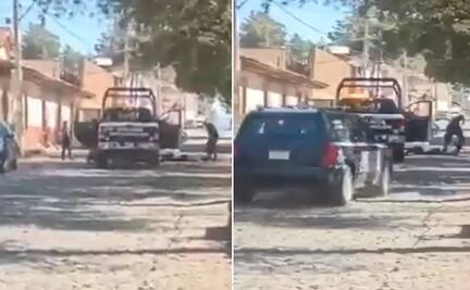 Policías detienen y golpean a presuntos asaltantes en Michoacán; video causa indignación