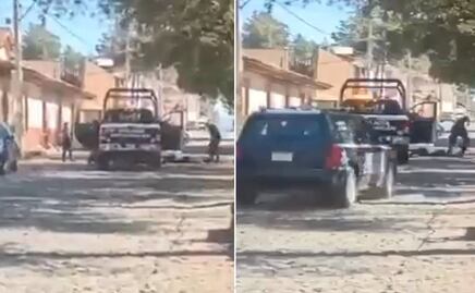 Policías detienen y golpean a presuntos asaltantes en Michoacán; video causa indignación 