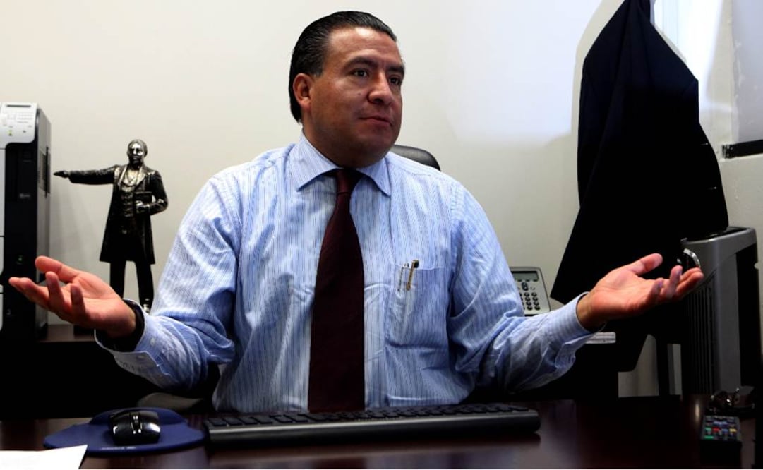 El representante partidista, Horacio Duarte, indica que estos mensajes tratan de dañar la imagen de Morena de cara a las elecciones. (Foto: Adrián Hernández/EL UNIVERSAL)