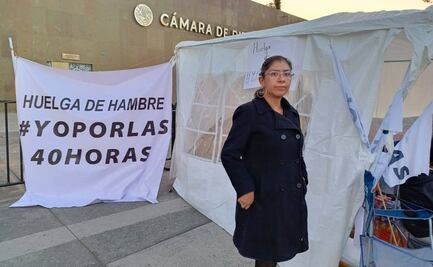 Reducción de jornada laboral va, confirma Monreal; activista termina huelga de hambre en San Lázaro