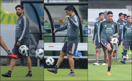 Jiménez, Peralta y Álvarez reportan con el Tri