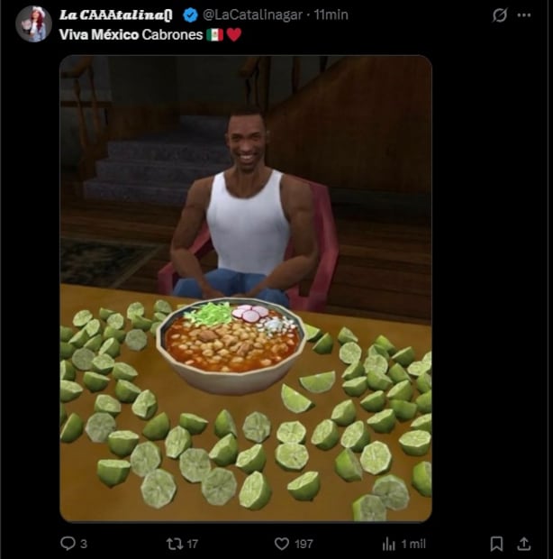 Los mejores memes que dejó este 16 de septiembre, Día de la Independencia de México. Foto: Captura de pantalla