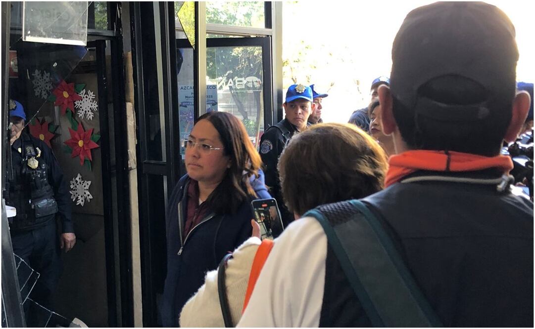 Dan “portazo” en Azcapotzalco. Foto: Especial