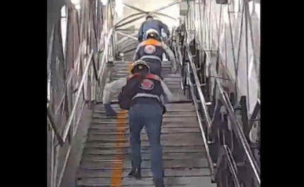 Se arroja persona a vías del Metro en Línea B