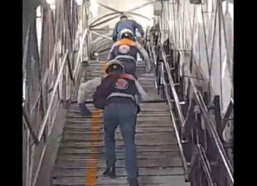 Se arroja persona a vías del Metro en Línea B