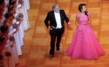 Plácido Domingo inaugura el Baile de la Ópera de Viena