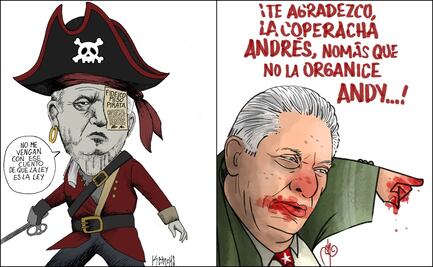5 cartones que retratan el pase de charola de AMLO para Cuba; de Kemchs a Chavo del Toro