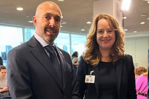 Jack Landsmanas Stern lleva experiencia de Grupo Kosmos a encuentros en Nueva York durante Asamblea de la ONU