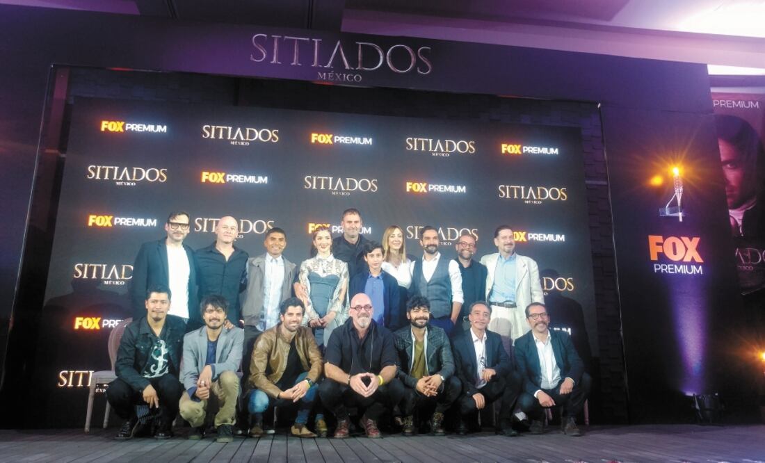 Elenco y producción presentaron la serie, que estrena el 26 de julio por FOX Premium. Foto/ARACELI GARCÍA. EL UNIVERSAL