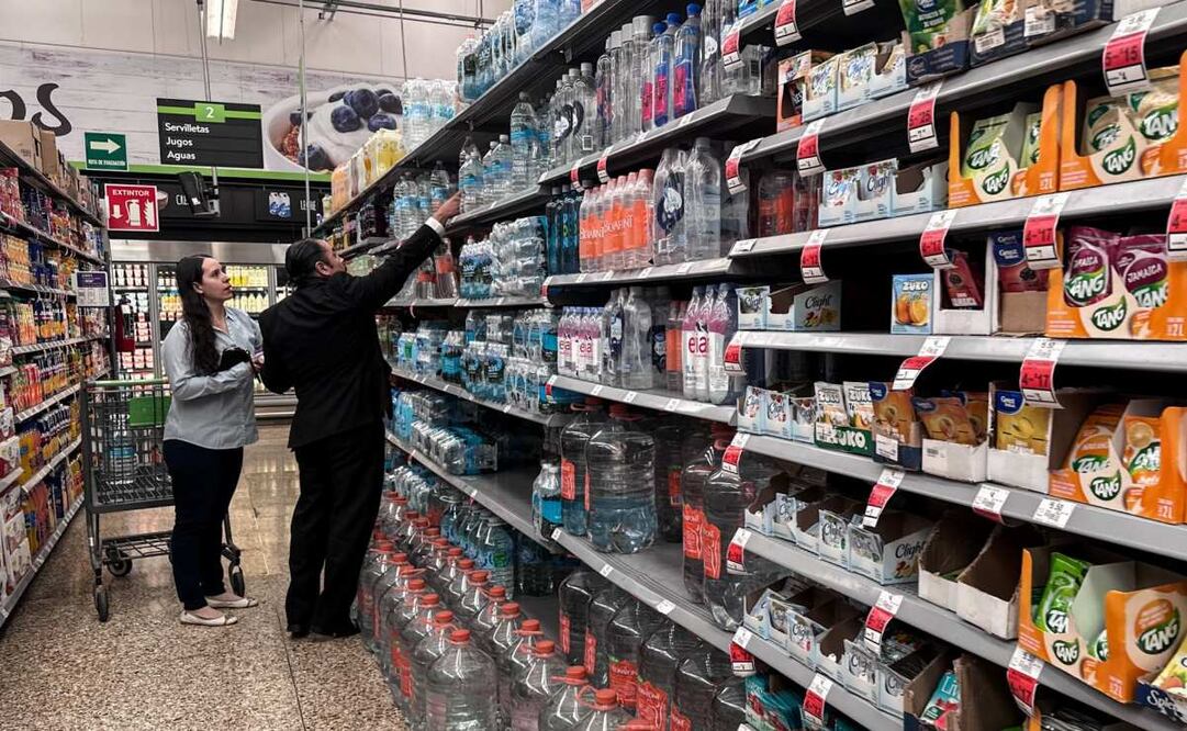 Las tiendas de autoservicio reportaron un aumento respecto a las tiendas iguales. Foto: Cuartoscuro