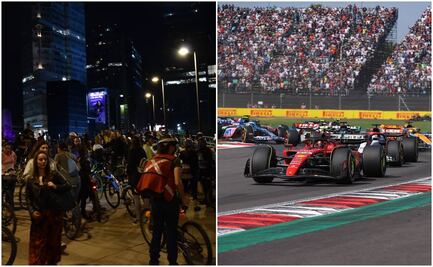 GP de la Fórmula 1 y rodada nocturna, entre las actividades que atrajeron más de 1 millón de personas a la CDMX este fin de semana