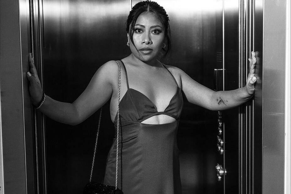 Yalitza Aparicio sorprendió con su look. Foto: Instagram @yalitzaapariciomtz