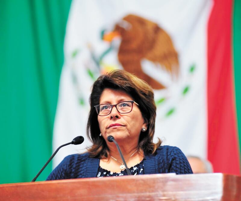 Martha Ávila aceptó que hay un rezago importante en el Congreso local debido a la pandemia. ARCHIVO EL UNIVERSAL