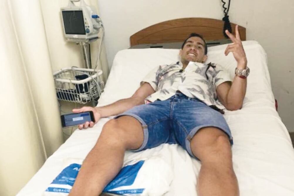 La madre del clavadista, Landy Marrufo Morales, explicó que la herida de su hijo tenía veneno (ESPECIAL)